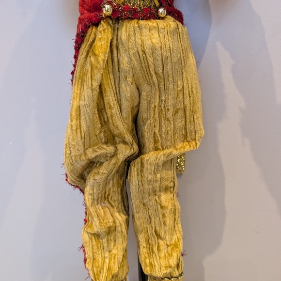 Large Red and Gold Drummer Boy Figurine - Picture 3 of 9